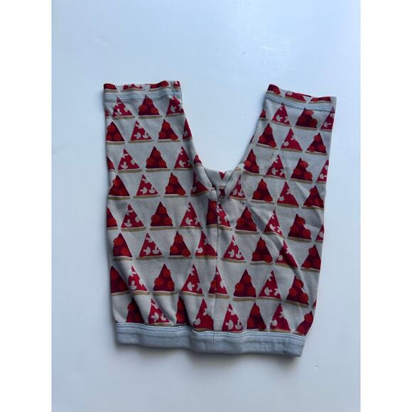 Tea Collection Pizza Print Pajama Shorts - Size 5 - Picture 3 of 5